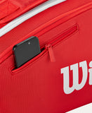 Wilson Super Tour 15 PK Bag Red
