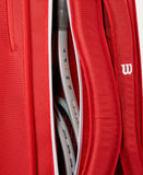 Wilson Super Tour 6-Pack Bag Red