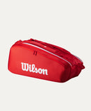 Wilson Super Tour 9-Pack Red Bag