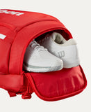 Wilson Super Tour Backpack Red Bag