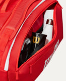 Wilson Super Tour 15 PK Bag Red