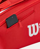 Wilson Super Tour 6-Pack Bag Red