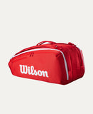 Wilson Super Tour 15 PK Bag Red