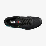 Men’s Wilson Rush Pro 4.0 Black/Black/Deep Teal