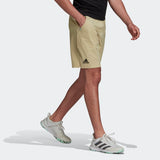 Men's Adidas 9" Ergo Tennis Shorts Sandy Beige