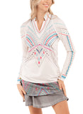 Women's Lucky in Love Desert Vibes Ruched Skort