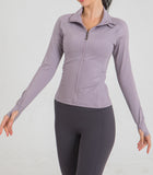 Women's Full Zip Jacket Purple